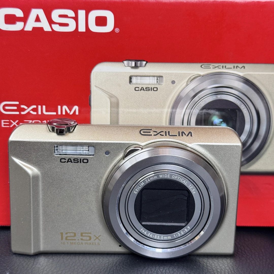 9新 Casio/卡西欧 zs170 1610万像素 12.5x小长焦 带原盒