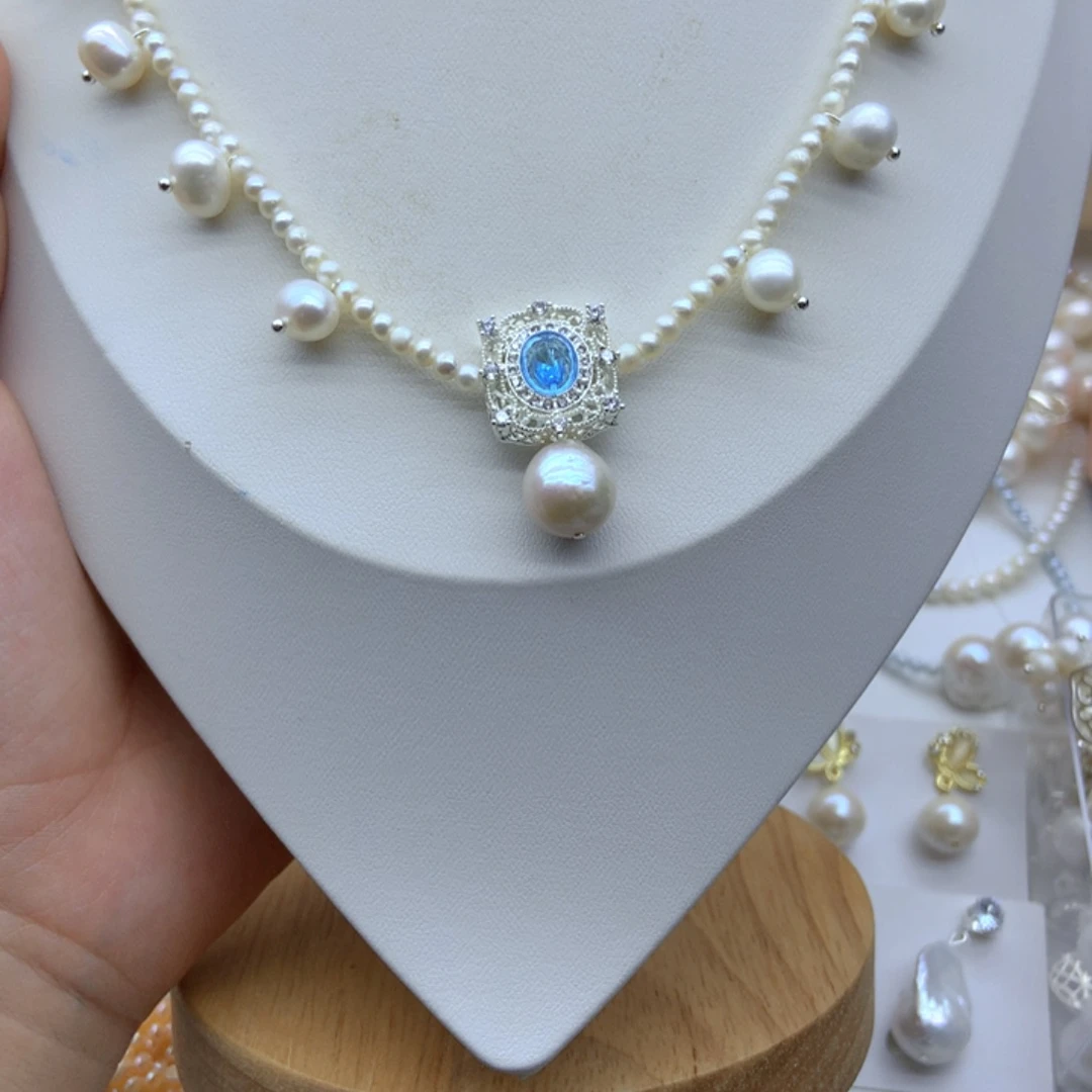 耳饰未镶嵌淡水珍珠