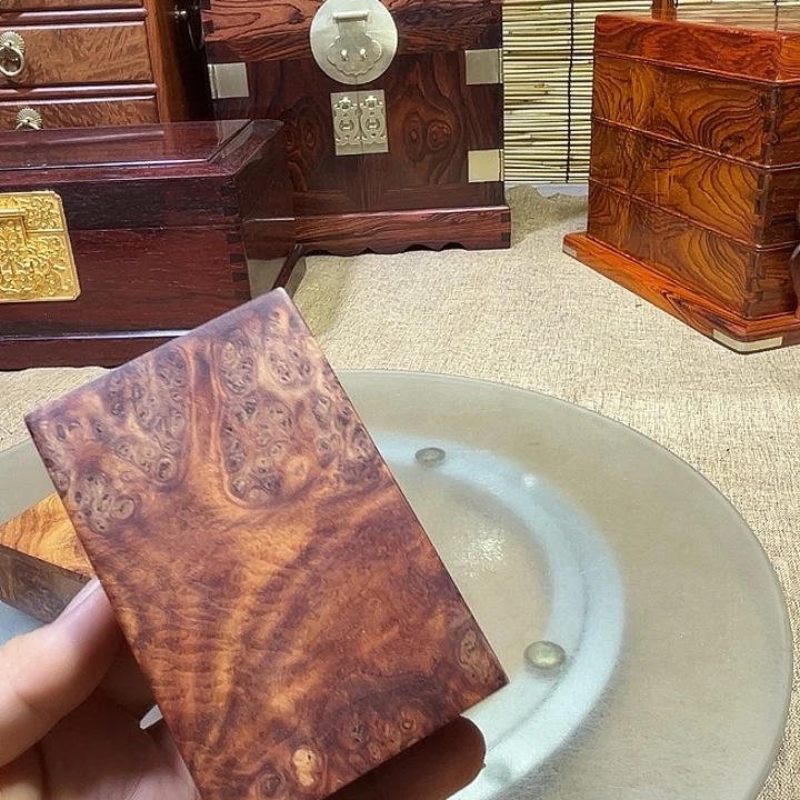 染料紫檀（血檀）留疤