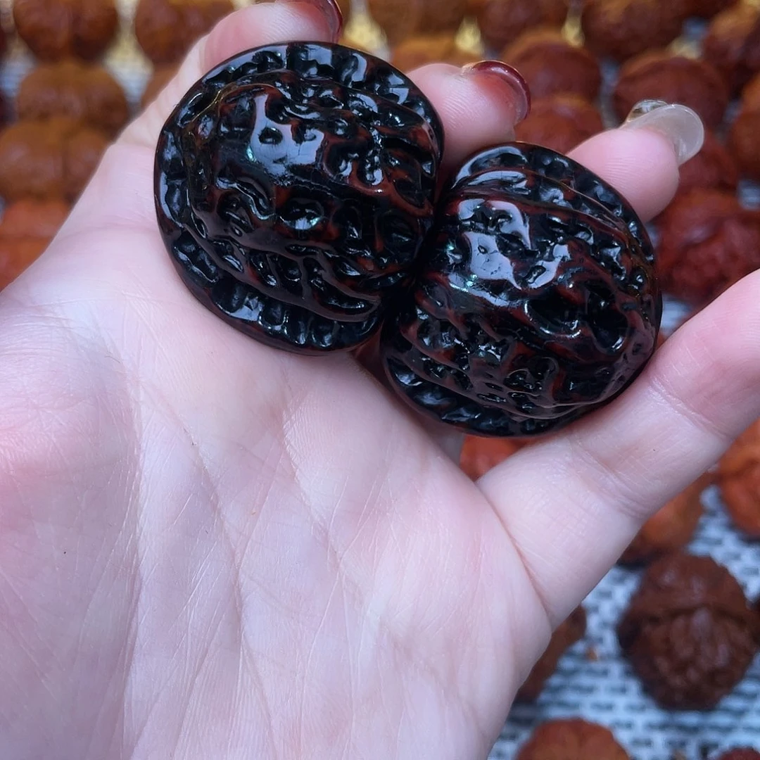 桃核吊坠文玩核桃 手把件 地闷 37