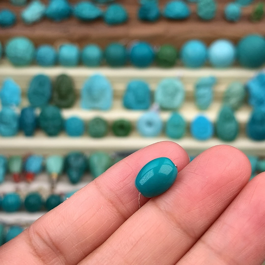 绿松石未镶嵌珠宝奇石7.5