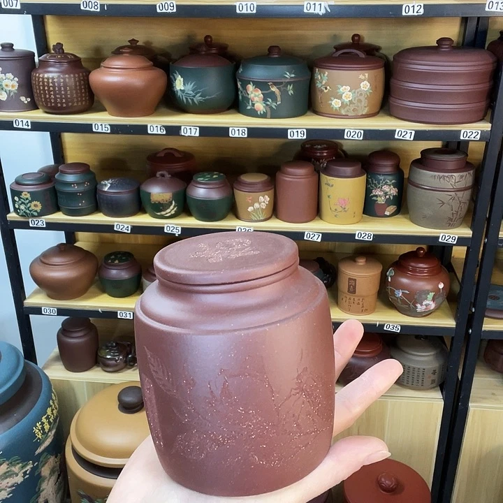 紫砂茶叶罐紫砂茶叶罐