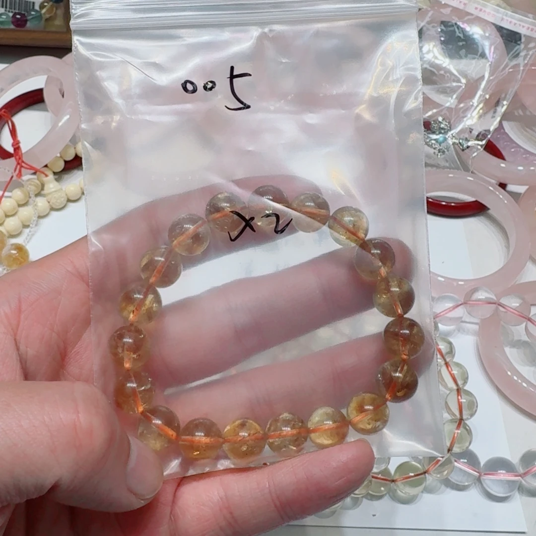 糯***百玛瑙/玉髓未镶嵌手镯005