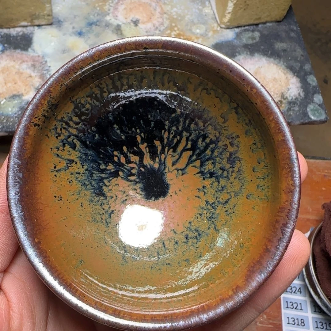 茶盏柴烧建盏闪购链接1307