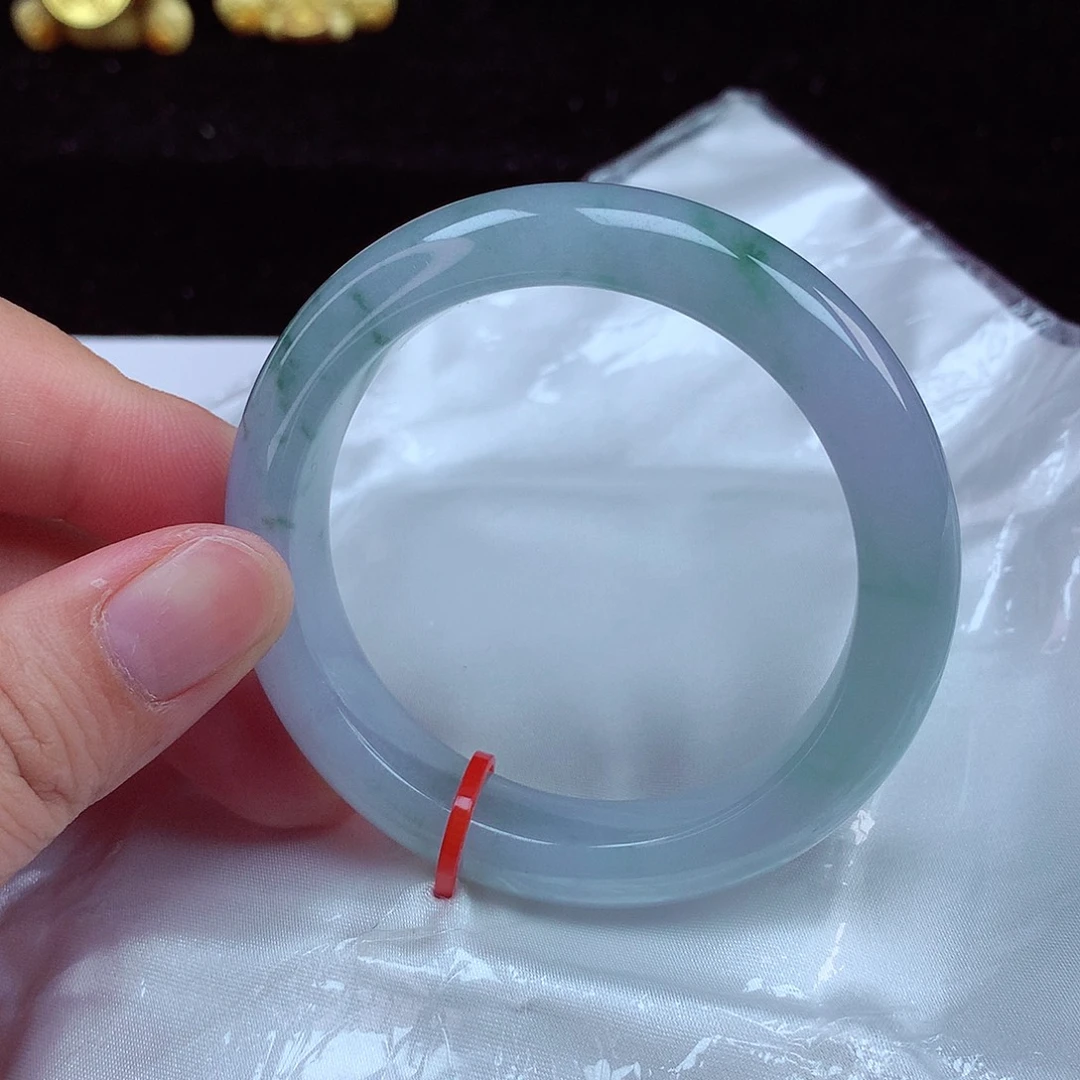 翡翠未镶嵌颈饰52-53圈