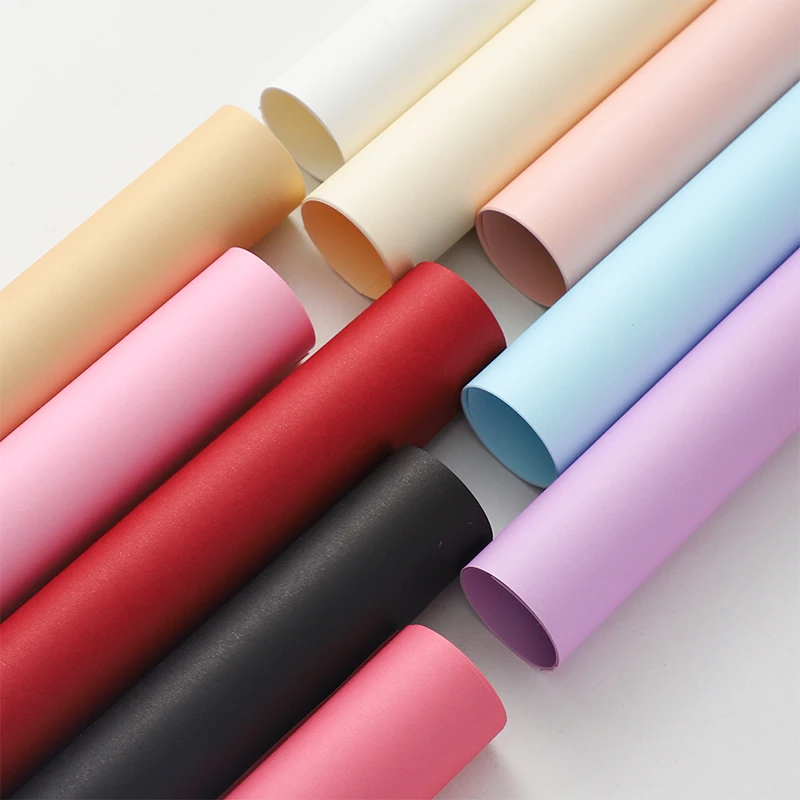 【V5】加厚造型纸120克木棉风华纸高端高质感包花纸包装纸diy花店