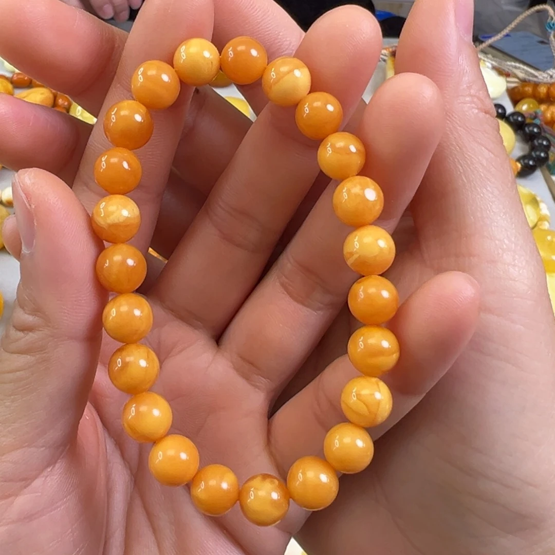 蜜蜡裸石未镶嵌蜜蜡