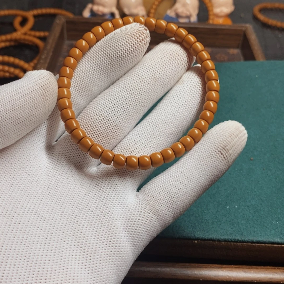 橄榄核手串/手链6.3核尖单圈全品