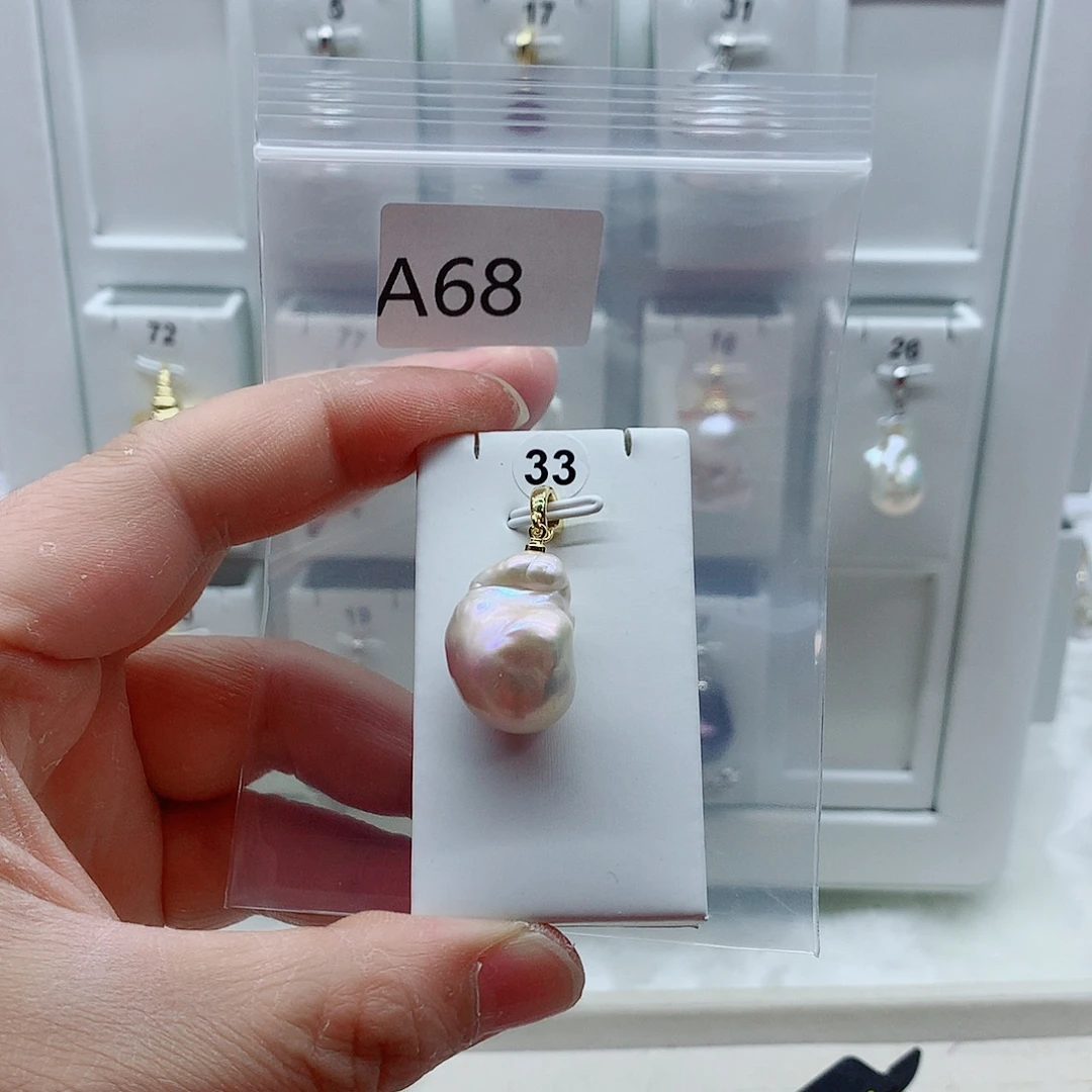 吊坠(不含链)合金淡水珍珠