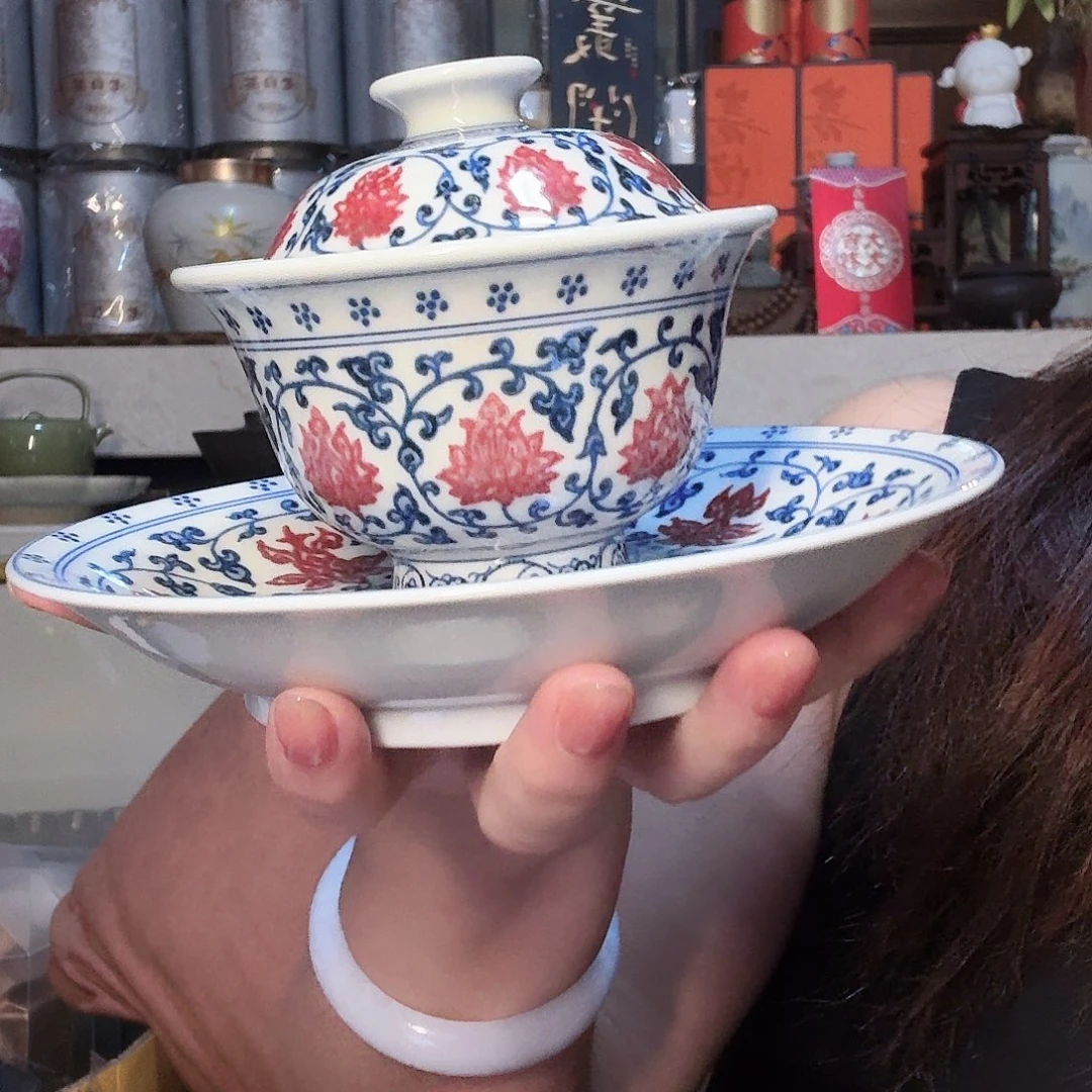 景德镇陶瓷茶具3件