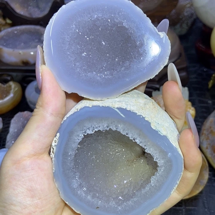 未镶嵌珠宝半成品水晶聚宝盆