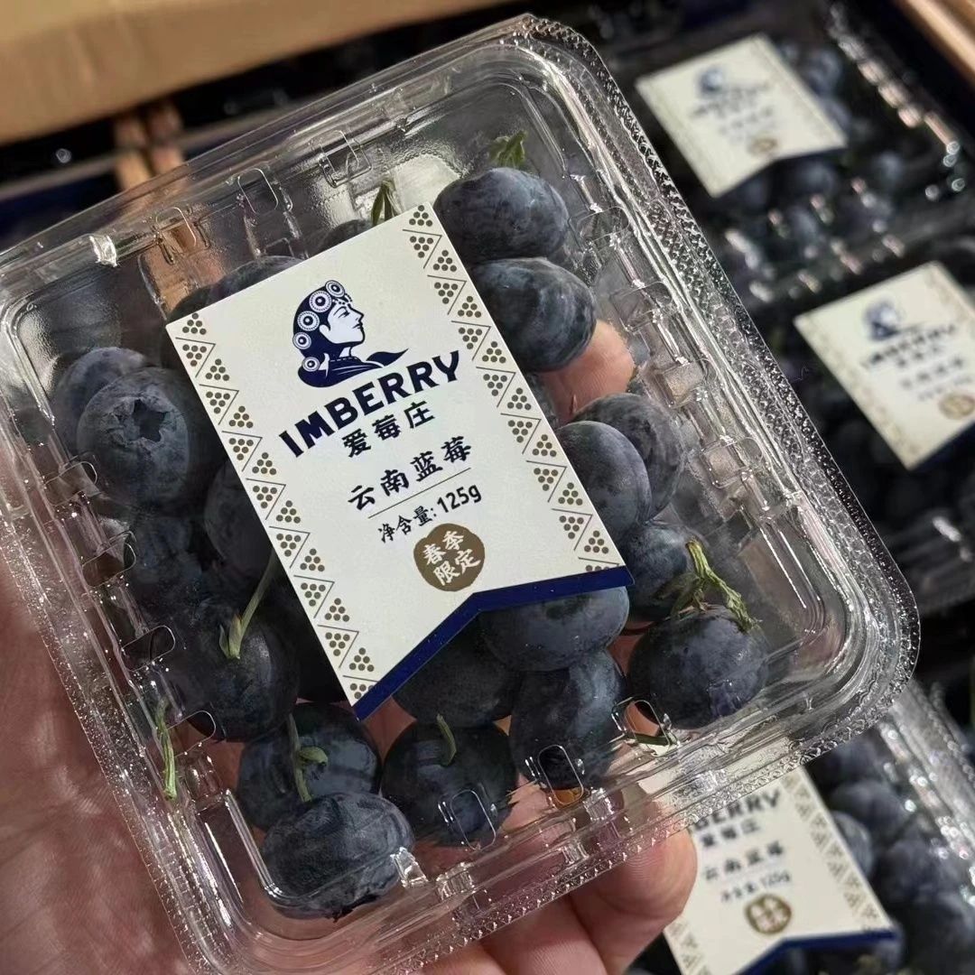 爱莓庄云南蓝莓250g左右15mm+【胖东果业】云南蓝莓云南省昆明市云南蓝莓云南省昆明市云南省