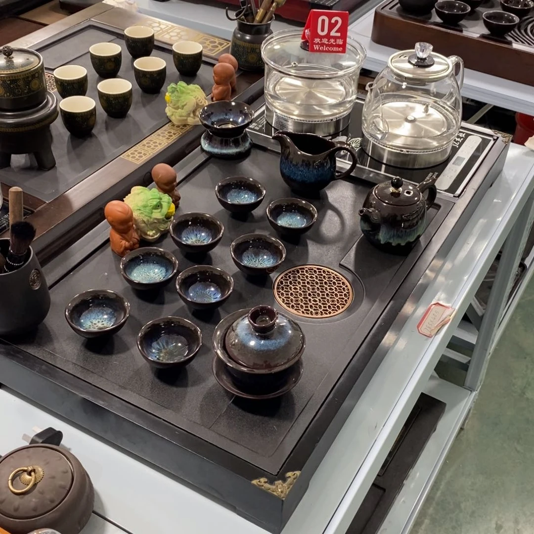 木石茶盘茶具套装➕蓝光电器