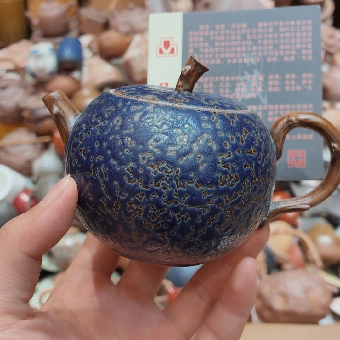 柴烧老岩泥高温茶器皿