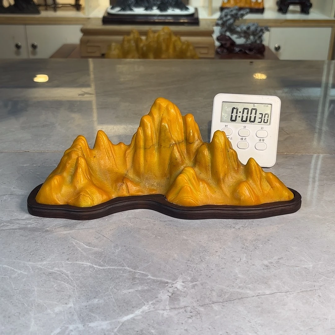 景***哥灵璧石手工雕刻奇石摆件