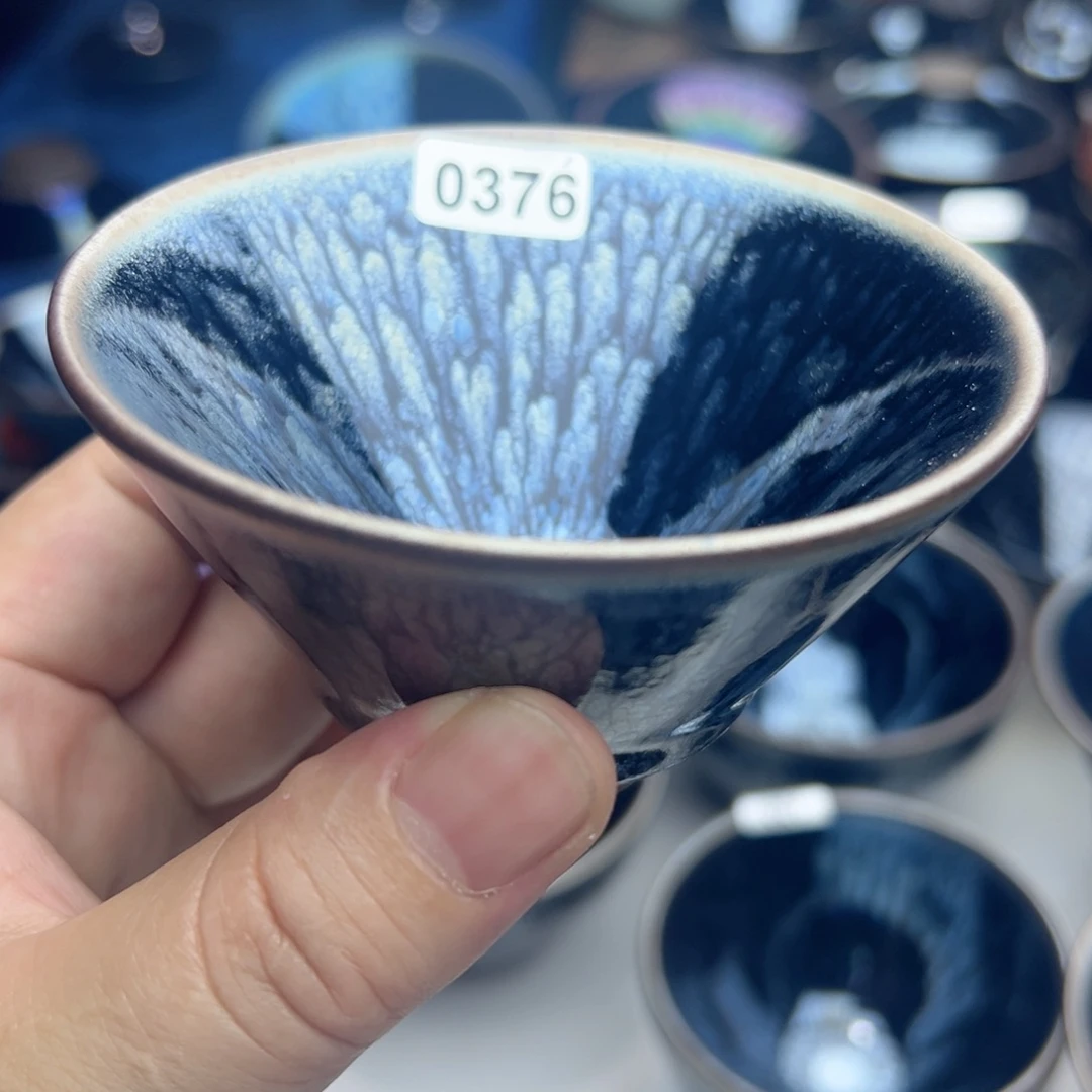茶宠秦国凤百花斗笠杯0376
