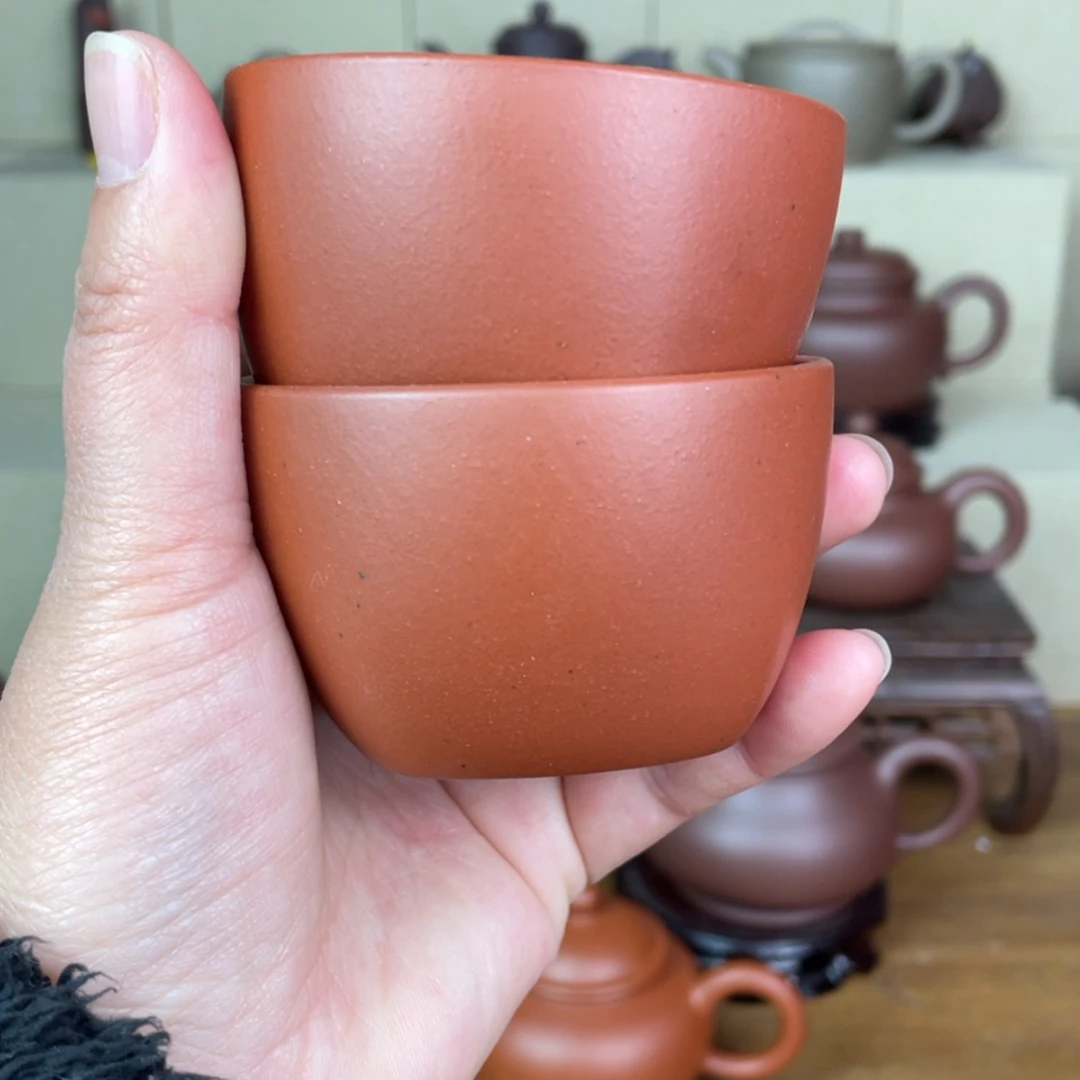 【闪购商品】紫砂茶壶十**伏红皮龙主人杯