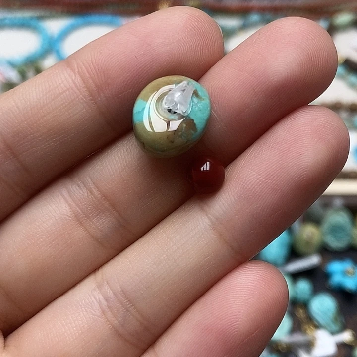 南红玛瑙未镶嵌挂件8