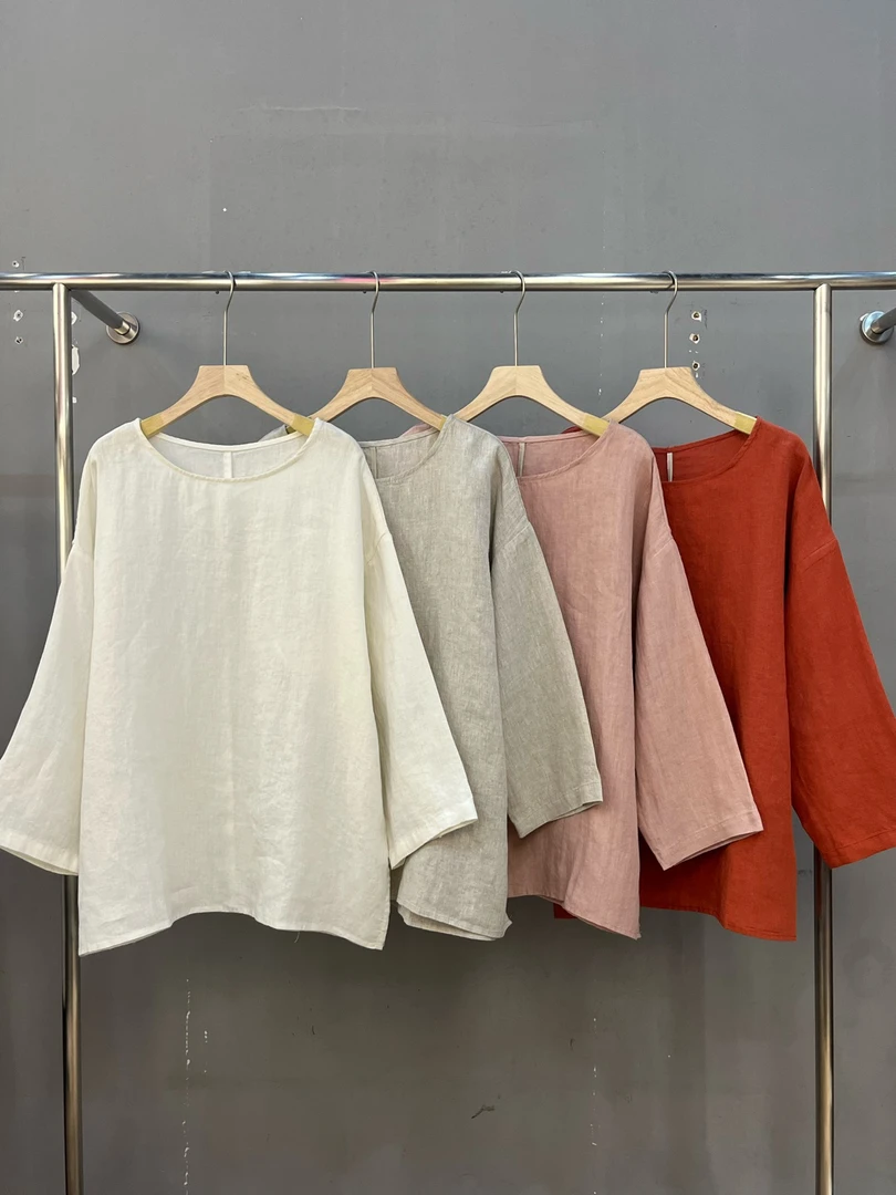 （老钱推荐）古木金标汉麻小衫