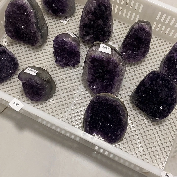 何***晴发晶大型摆件（非配饰）未镶嵌