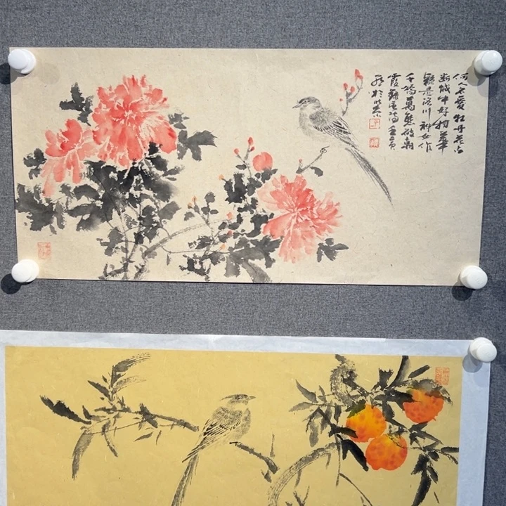 国画KQH老师作品花鸟