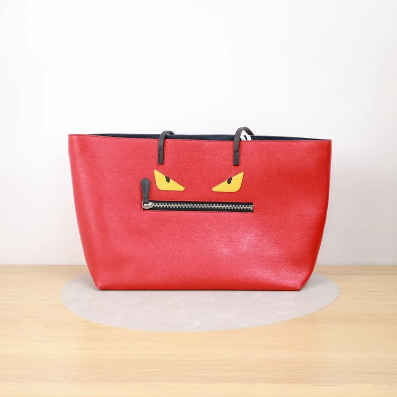 95新 FENDI/芬迪 小怪兽托特/单肩包/0168