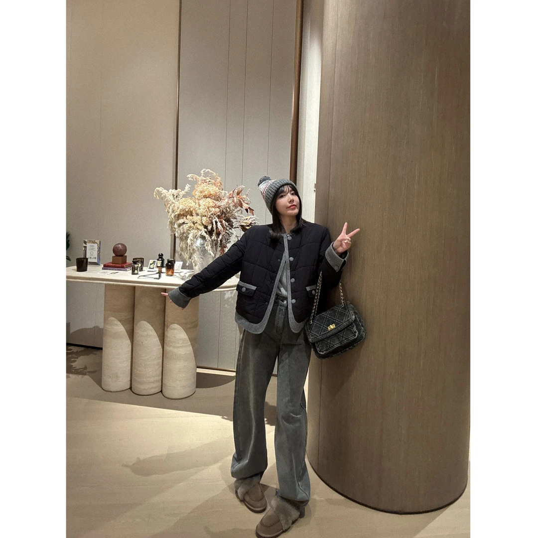 BETTER JOELAY-【夜空灰雾】时尚棉服保暖百搭休闲通勤风Z7446