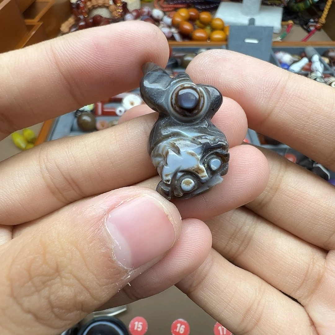 未镶嵌玛瑙/玉髓珠宝半成品