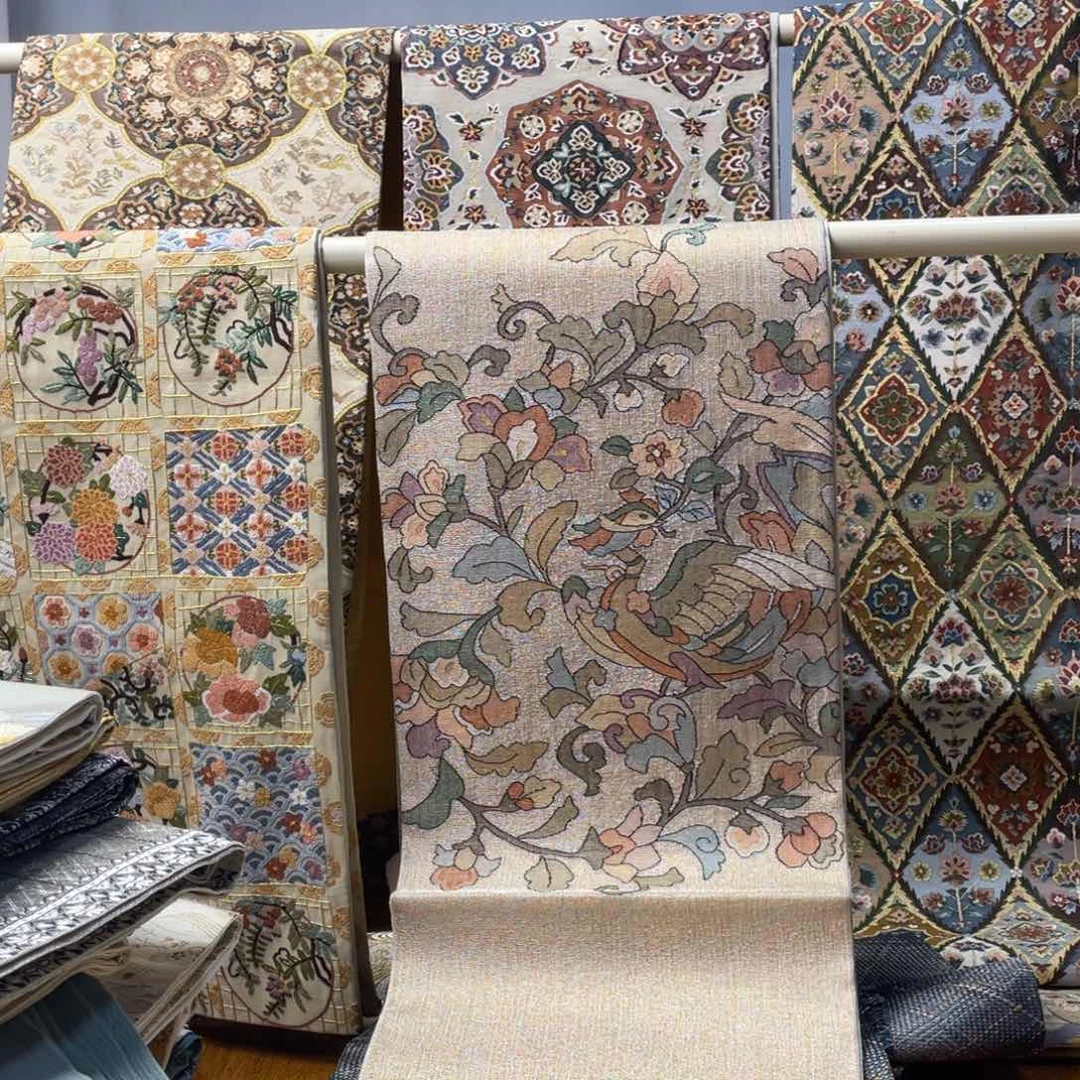 织绣稀底缂丝缂丝