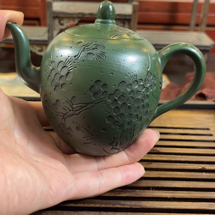 紫砂茶壶原矿紫砂半手工制作