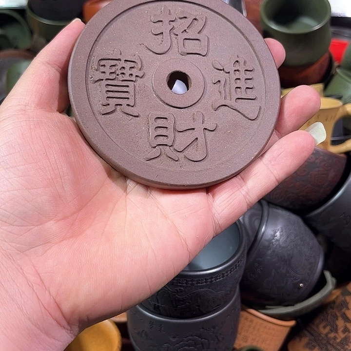 茶杯紫砂阿*全手工紫砂主人杯