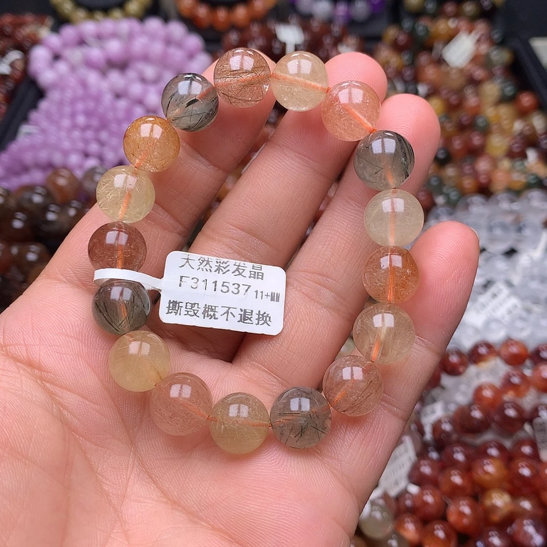 水晶手链未镶嵌，，
