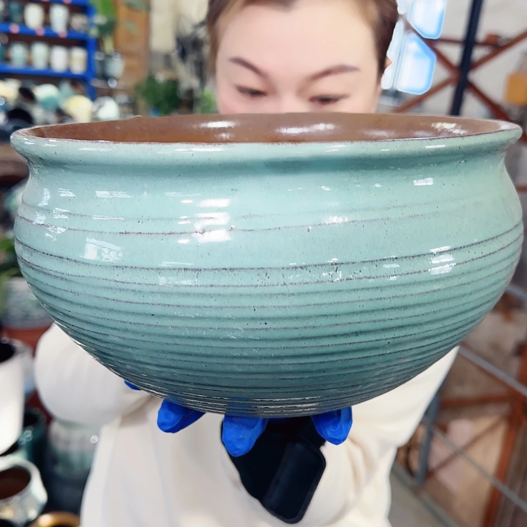 花盆紫砂高14口25