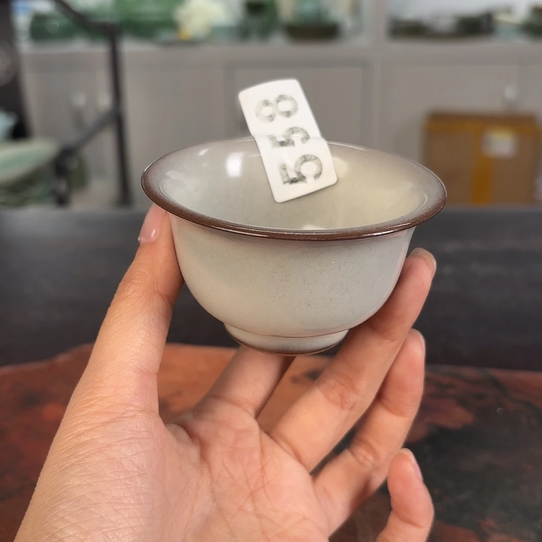 龙泉云间青瓷小米茶器