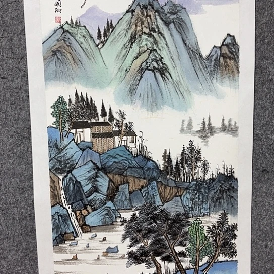 国画我们都是好孩子呀我也