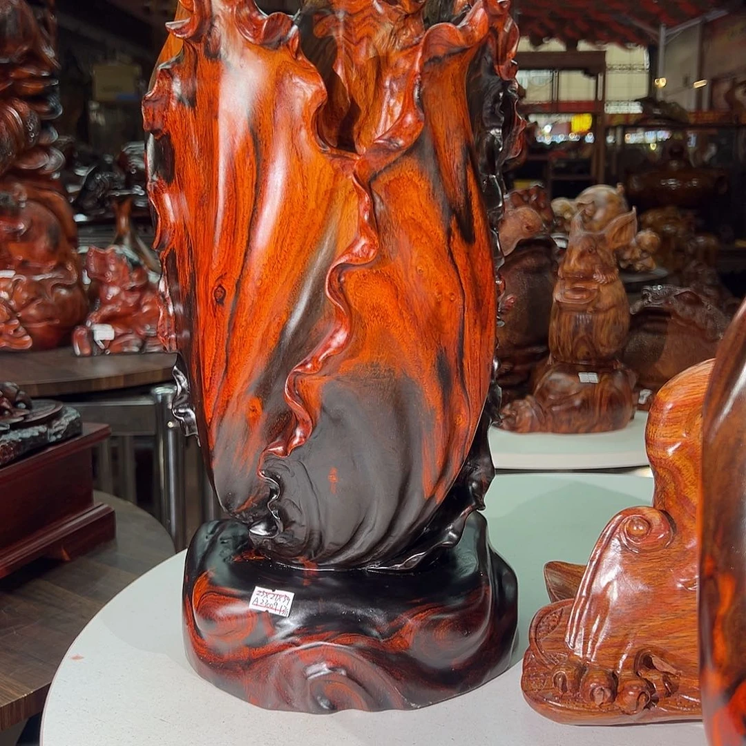 木妈*老挝大红酸枝百财