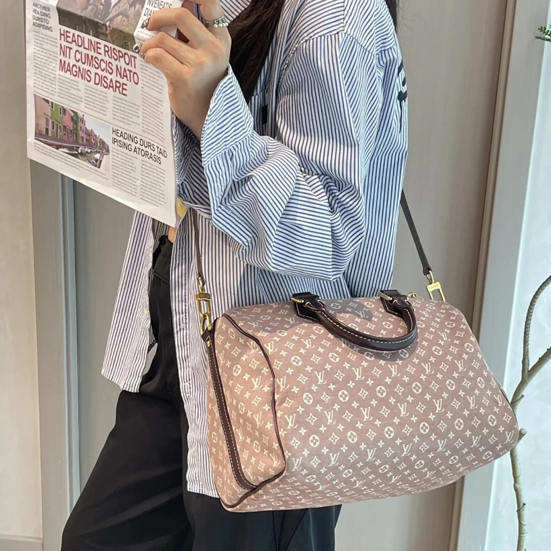 95新 LouisVuitton/路易威登 树莓粉30波士顿