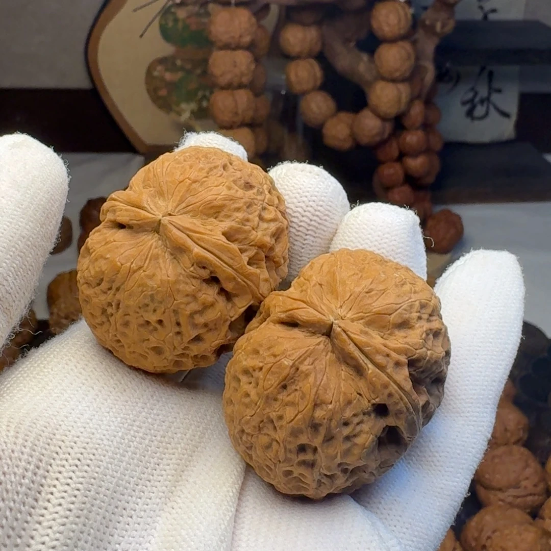 把件文玩核桃花魁40.9