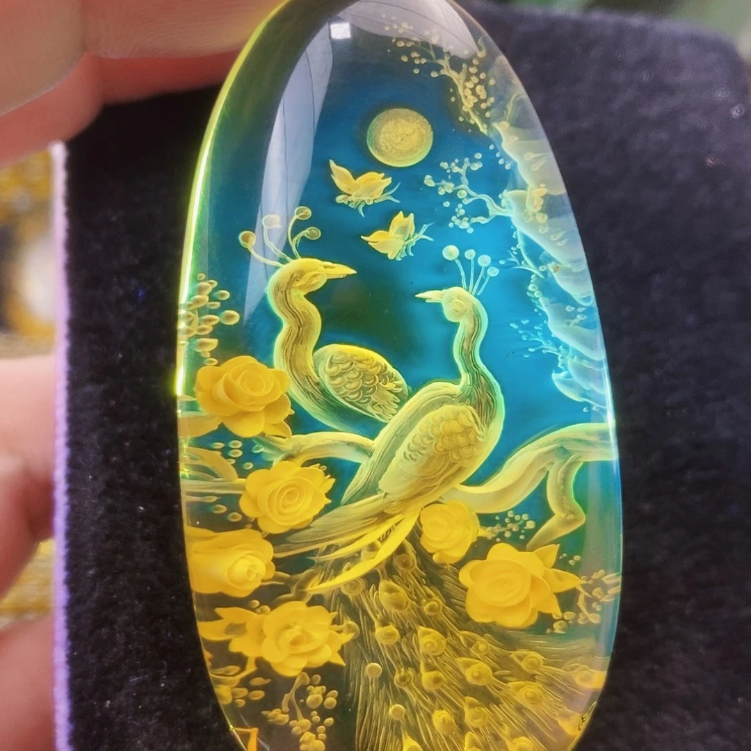 【闪购商品】金珀吊坠(不含链)未镶嵌