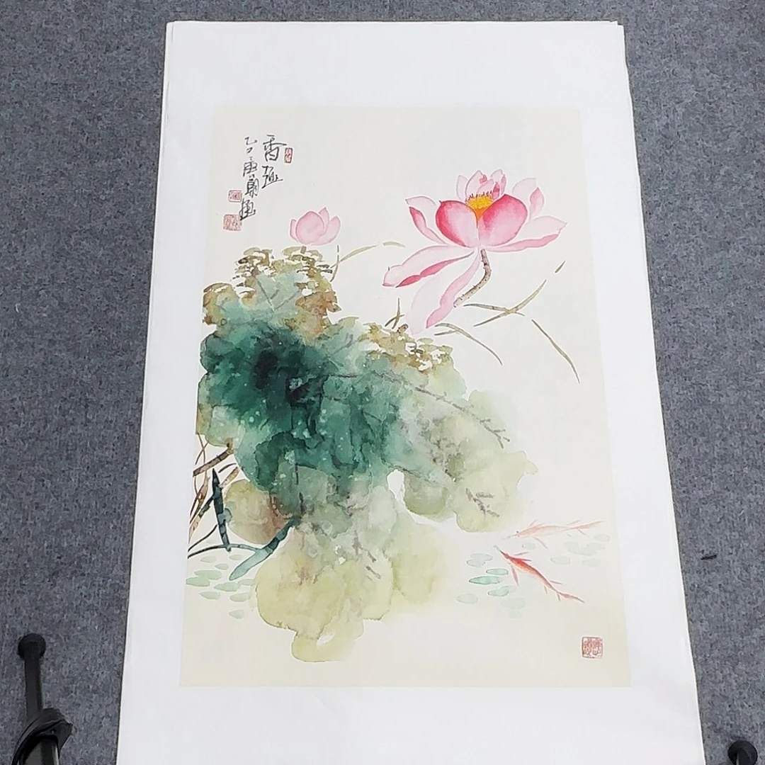 国画138*35纯手绘唐朝