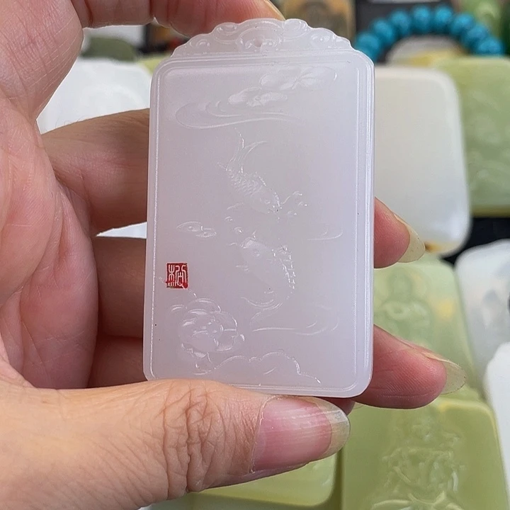 用***8石材吊坠时尚休闲小清新