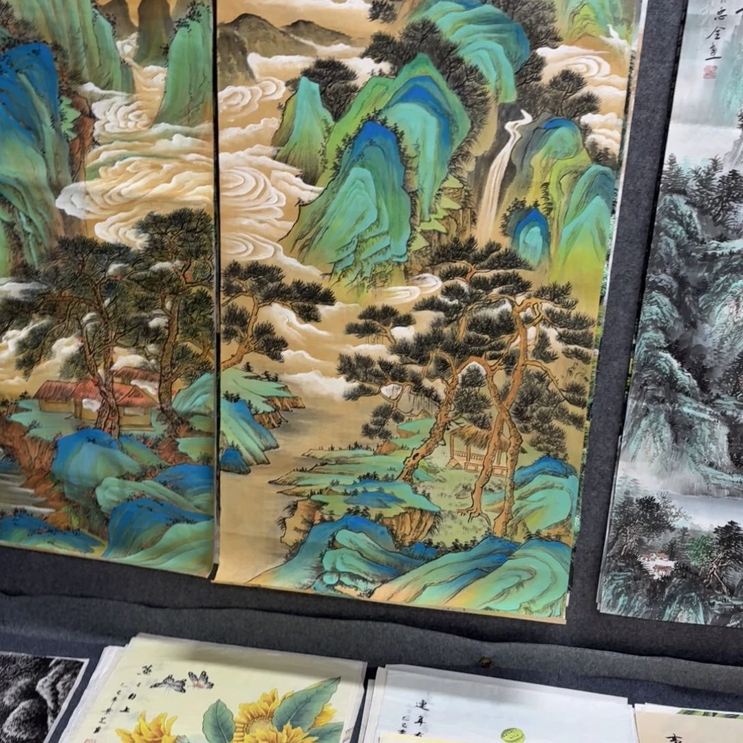 天***公国画140×70精品手绘画画画