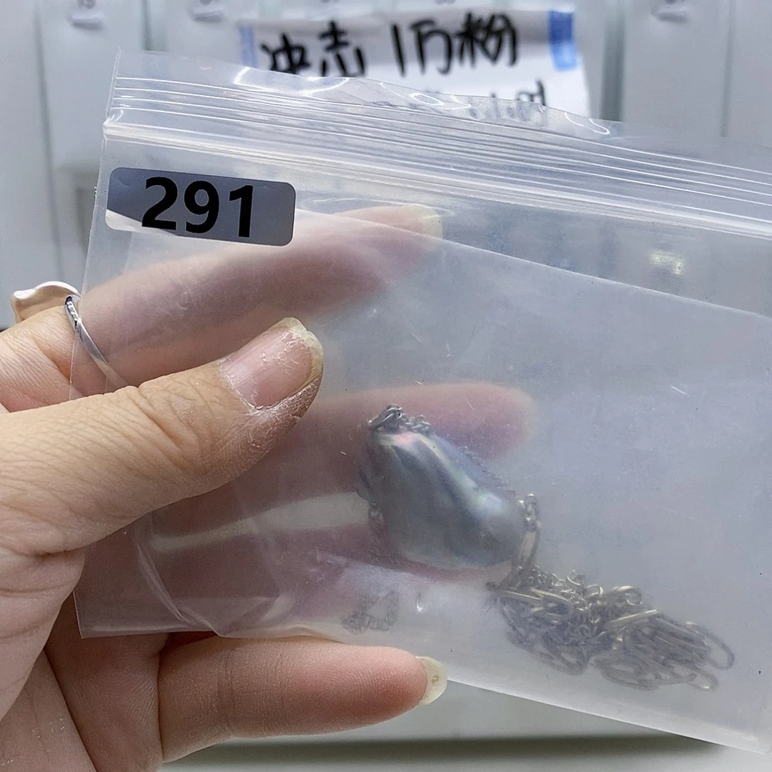 颈饰合金淡水珍珠