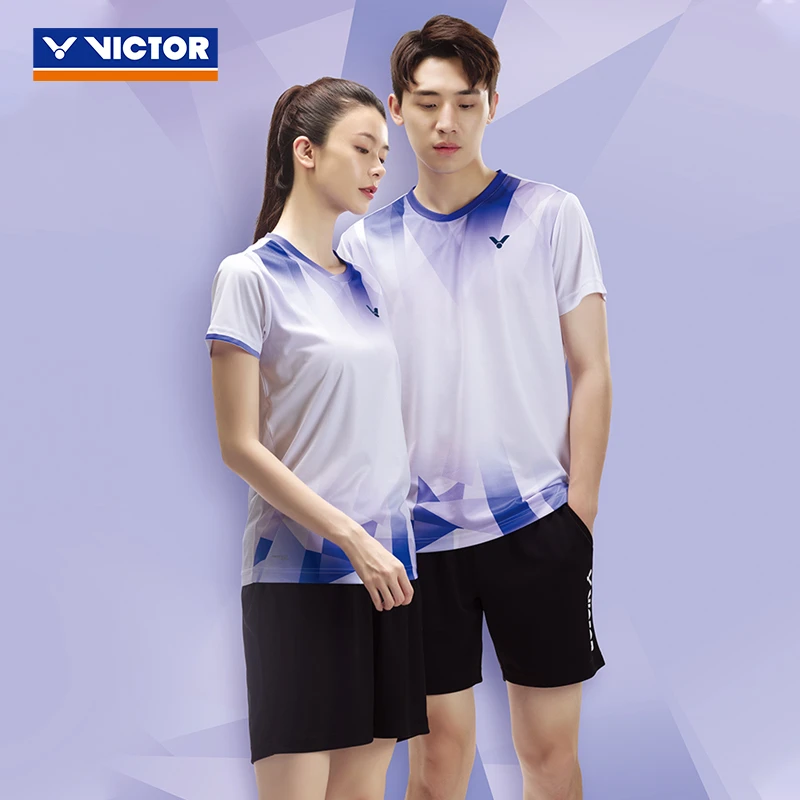2025新款VICTOR威克多胜利羽毛球服TR-50024比赛系列中性运动套装