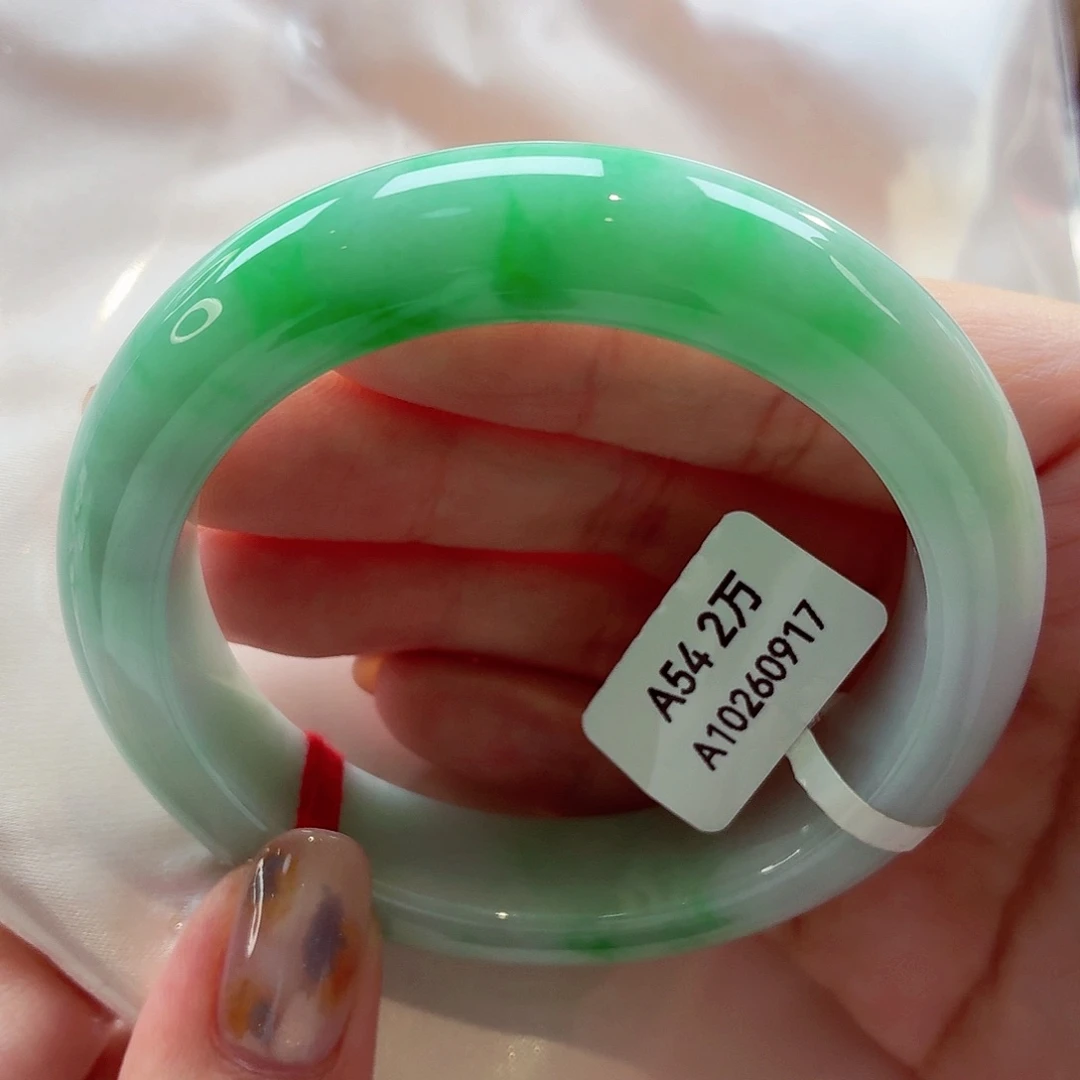 翡翠未镶嵌手镯22（52号）