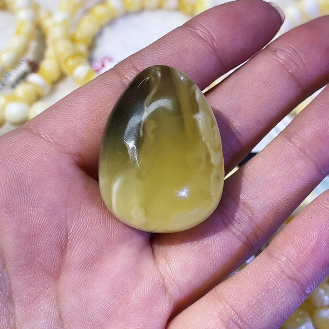 蜜蜡未镶嵌颈饰吊坠