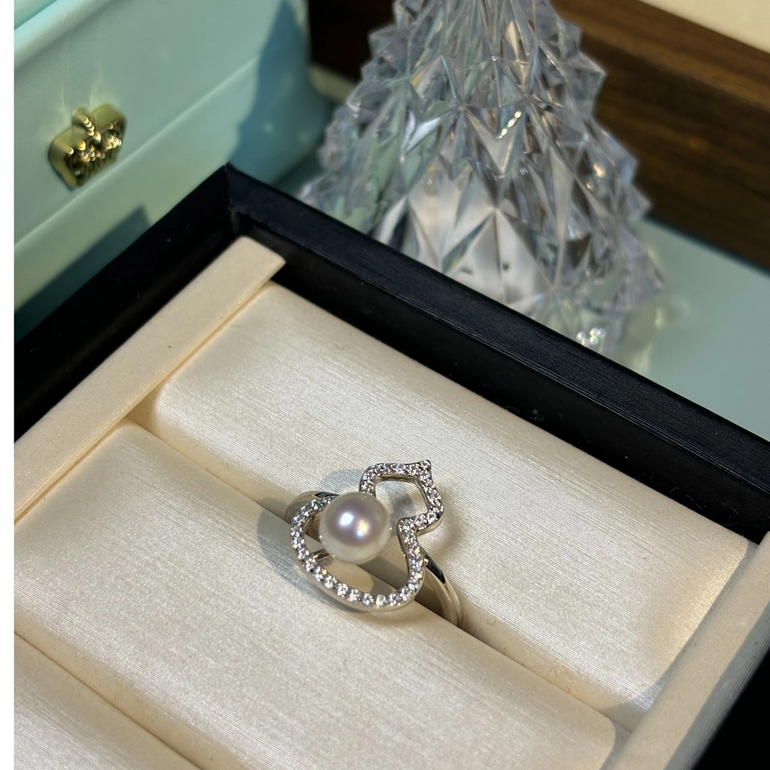 朵润淡水珍珠戒指葫芦福禄 精致百搭