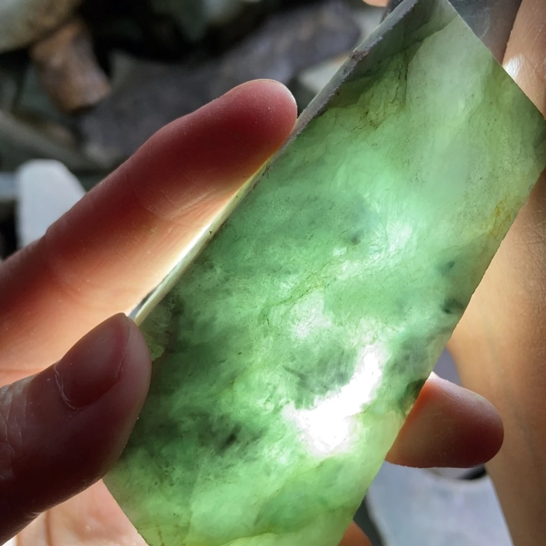 翡翠未镶嵌挂件天然翡翠