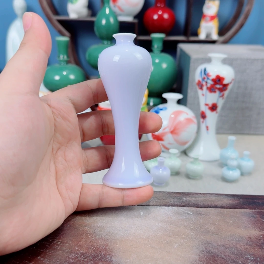 陶瓷手工小花器摆件
