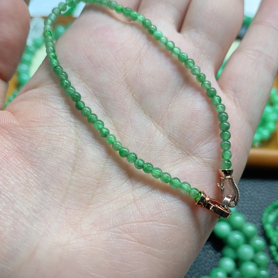 未镶嵌手链翡翠翡翠